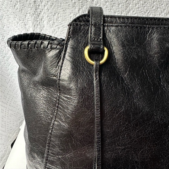 HOBO Praise Leather Tote Bag in Black - Picture 4 of 11
